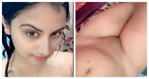 टॉवल छोड़कर नंगा जिस्म दिखाती खूबसूरत लड़की