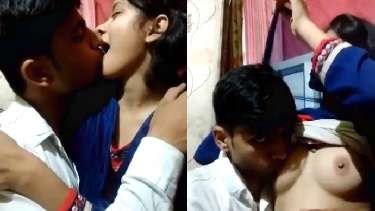 फिजिक्स के ट्यूशन वाले रवि सर और देसी लड़की की हॉट सेल्फी वीडियो. सर ने लड़की के होंठो पर चुम्मा दे के सेक्सी बूब्स चुसे.