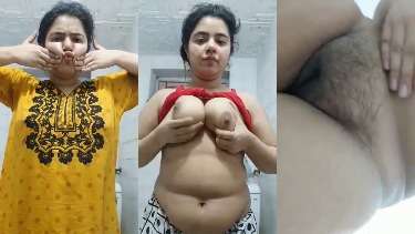 क्यूट, चुबी इंडियन लड़की ने अपने बॉयफ्रेंड को दिखाएं बड़े बूब्स और मोटी चूत