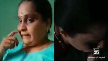 सस्ते लॉज में मोटी तमिल बीवी ने पति को दिया ब्लोजॉब