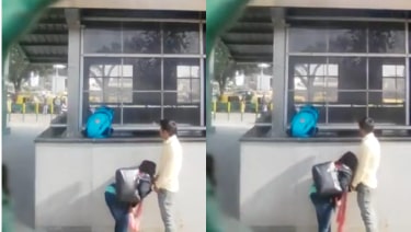 अहमदाबाद के बस स्टैंड के पीछे गर्लफ्रेंड ने बॉयफ्रेंड को दिया इंस्टेंट ब्लोजॉब