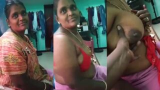 ठरकी देवर ने दबाया अपनी भाभी के बडे बूब्स