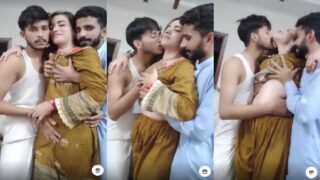 दो लड़को के बिच फसी जवान रंडी