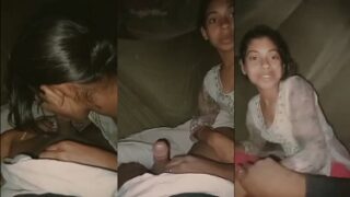 १८ साल की जीएफ को लंड चुसते हुए फिल्माया