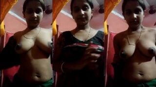 शादीशुदा औरत ने साडी ब्लाउज खोलकर दिखाई चुचियां