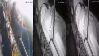 चलती ट्रैन मे चुदाई करते हॉर्नी कपल का वायरल ट्रैन सेक्स