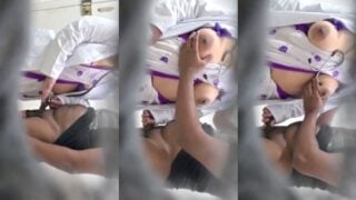 सेक्सी लेडी डॉक्टर हिला रही है होने पेशेंट का लंड और लड़का दबा रहा है उसके बूब्स