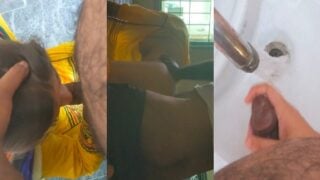 पंजाबी कामवाली चुदी मालिक का लंड चूसकर