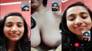 वीडियो कॉल पर लड़की ने सरदार भाई को दिखाए अपने बूब्स