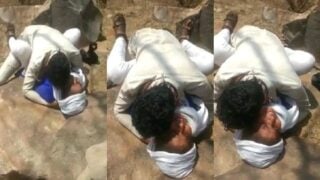 तुझे मजा आ रहा है मुझे दर्द हो रहा कहते हुए जवान लंड से चुदी विलेज ऑन्टी