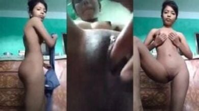 19 साल की लड़की ने नंगे बदन की चूत में उंगली