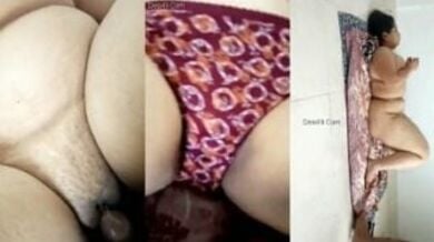 मोटी बीवी की चड्डी उतारकर की उंगली और चुदाई