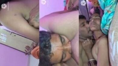 मुँह मे तम्बाकू डाल चुदी रंडी अपने कॉस्टमर के साथ