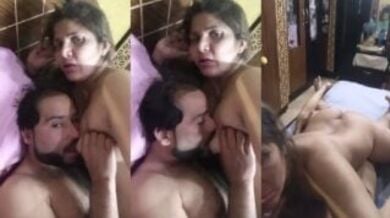 बिग बूब्स चुसवाते हुए लंड राइड करती हॉर्नी भाभी