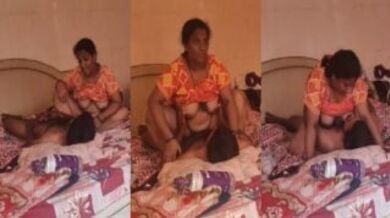 हॉर्नी बिग बूब्स आंटी का लंड राइडिंग वीडियो