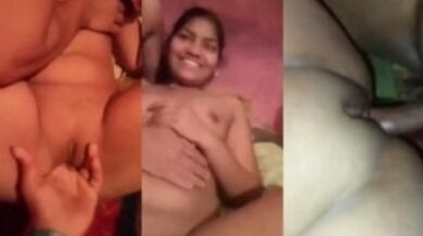 गाँव की जवान रंडी लड़की को दो लड़को ने मिलके चोदे