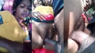 भोजपुरी भाभी की बुर के मजे लिये जंगल मे