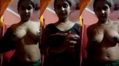 शादीशुदा औरत ने साडी ब्लाउज खोलकर दिखाई चुचियां