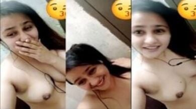 वीडियो कॉल पर नंगे बदन बातें करती चुलबुली गर्लफ्रेंड अश्विनी