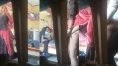 राजस्थानी भाभी खड़े खड़े चुदी अपने जवान देवर के साथ