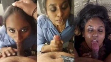 सेक्सी मल्लू गर्ल को लंड चूसा उसके फेस पे दिया कमशॉट