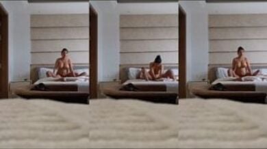 तकिए जैसे फुले हुए बुब्स वाली वाइफ का सेक्स