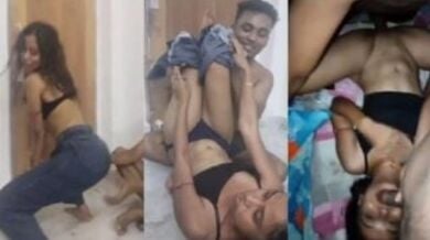 फ्रेंड्स विथ बेनिफिट्स दो दोस्तों के साथ थ्रीसम सेक्स का मजा लेती लड़की