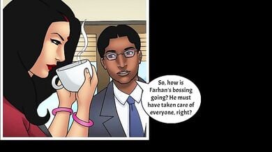 सविता भाभी के गले और चूत में उतरी लंड की नल्ली निहारी