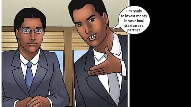 सविता भाभी के गले और चूत में उतरी लंड की नल्ली निहारी