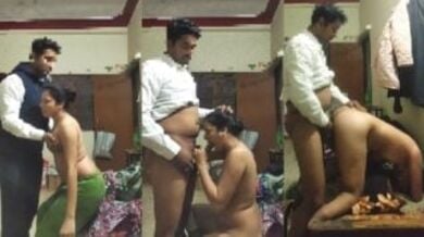 देसी लंगड़ी भाभी देवर का लंड चूसके चुदी