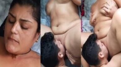 भाभी की मोटी चुत को चाट चाट के खा गया लड़का