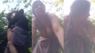 लड़के ने चोदा जंगल मे गाँव की ऑन्टी हिंदी मे गन्दी बाते करते हुए