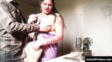 कपडे सिलने वाली मशीन के बदले अंजलि भाभी ने मरवाई अपनी चुत