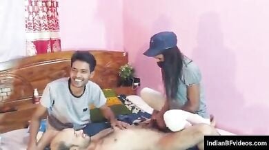 बायसेक्सुअल बॉयफ्रेंड से सेक्स करती गर्लफ्रेंड