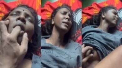 बूब्स को दबाते हुए तेलगु लड़की की टाइट चुत को चोदा