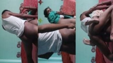 लड़के ने चोदा विधवा चाची को अलग अलग पोज़ मे