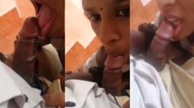 क्यूट कॉलेज गर्ल चूस रही है अपने बॉयफ्रेंड का लंड