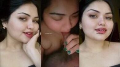 क्यूट रील स्टार स्टार गर्ल का ब्लोजॉब वीडियो हुआ लीक
