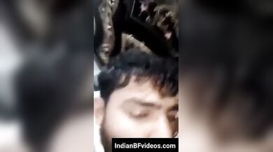 जवान देवर ने लिया अपनी भाभी के बडे बूब्स को चूसने का मजा