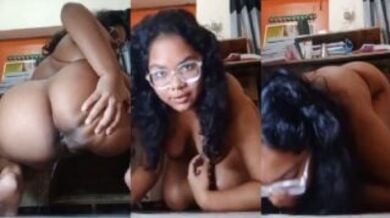 कैमरा के सामने मूत अपना मूत चाटती गन्दी लड़की