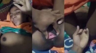 शरारती पति ने करी बीवी की गुलाबी चुत मे ऊँगली