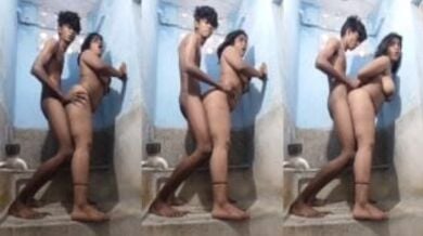 कॉलेज के टॉयलेट मे घुस करी बडी गांड वाली गर्लफ्रेंड की चुदाई