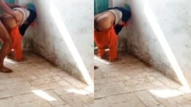बुर्खे वाली पडोसी भाभी को बरामदे में बुलाकर चोदा