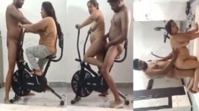 अपने फिटनेस ट्रेनर के साथ चुदत्ती चुदकड़ भाभी