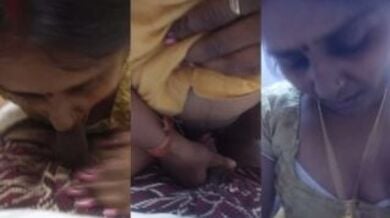 देवर का लंड चूस लंड को पकड़ चुत मे डाली भाभी ने