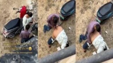 मोटी गांड वाली रंडी पैसे के लिये खुल्ले मे चुदी