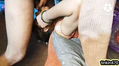 देहाती भाभी की मुँह और चुत को चोदा उसके देवर ने