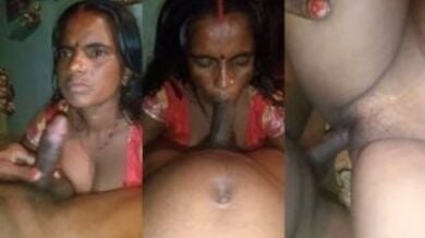 बिहारी गाँव की बदसूरत भाभी को लंड चूसाके चोदा