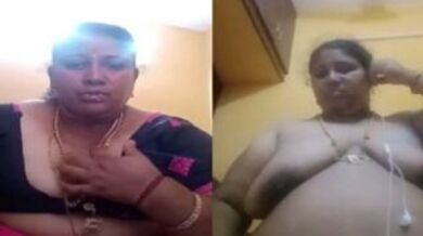 मल्लू बडे स्तन वाली ऑन्टी का न्यूड वीडियोकॉल शो