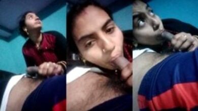 सर्दी के महीने मे पति के लंड को चूस किया गरम